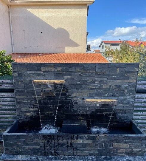 Bahçe su perdesi Bahçe su perdesi